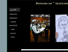 Tablet Screenshot of lacaricature.com